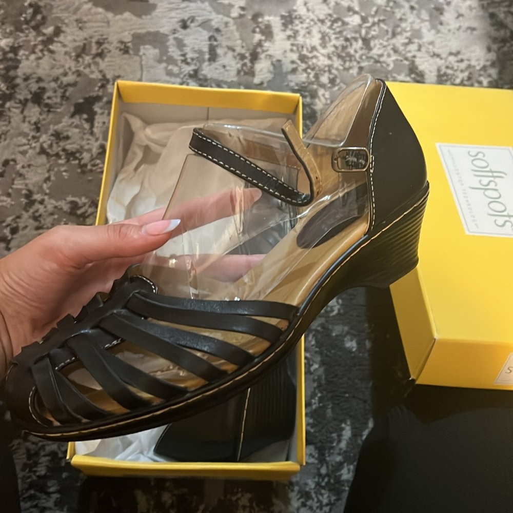 Softspots Tatianna black size 8.5 women’s - Picture 5 of 6